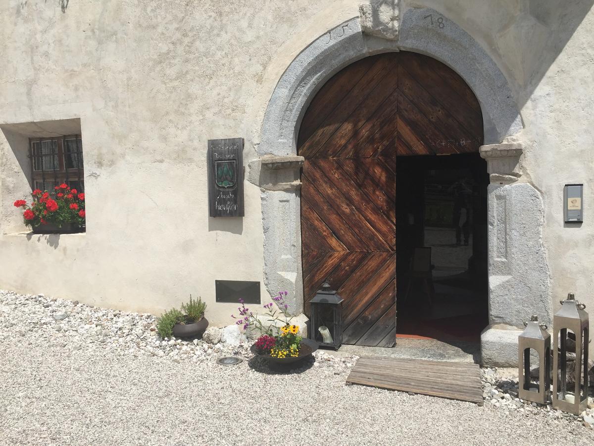 Hôtel Ansitz Heufler à Rasun di Sopra Extérieur photo